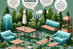 Muebles de jardín: ¿Cómo mantenerlos intactos? Consejos y fundas ideales